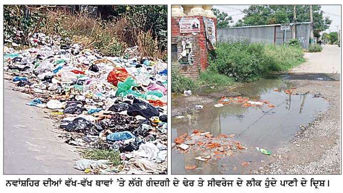  ਸ਼ਹਿਰ ਵਾਸੀ ਪਾਰਟੀਬਾਜ਼ੀ ਤੋਂ ਉੱਪਰ ਉੱਠ ਕੇ ਕਰਨ ਵੋਟ ਦਾ ਇਸਤੇਮਾਲ, ਰਾਹੋਂ ਰੋਡ ਤੇ ਬੰਗਾ ਰੋਡ 'ਤੇ ਲੱਗੇ ਗੰਦਗੀ ਦੇ ਢੇਰਾਂ ਧਾਰਿਆ ਡੰਪ ਦਾ ਰੂਪ 