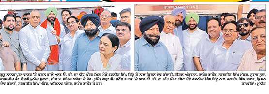ਕੇਂਦਰੀ ਰੇਲ ਰਾਜ ਮੰਤਰੀ ਨੇ 112 ਕਰੋੜ ਦੇ 
2 ਆਰ. ਓ. ਬੀ. ਪ੍ਰੋਜੈਕਟਾਂ ਦਾ ਰੱਖਿਆ ਨੀਂਹ ਪੱਥਰ
