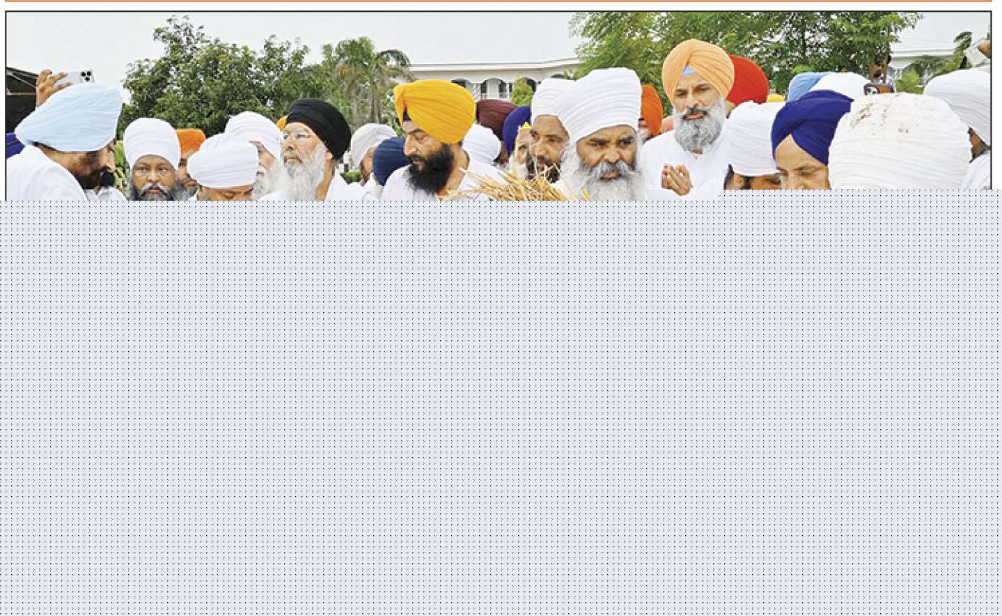 ਗੁਰਦੁਆਰਾ ਤਪ ਅਸਥਾਨ ਨਿੱਕੇ ਘੁੰਮਣ ਦੇ ਮੁਖੀ ਬਾਬਾ ਅਮਰੀਕ ਸਿੰਘ ਦਾ ਨਮ ਅੱਖਾਂ ਨਾਲ ਅੰਤਿਮ ਸੰਸਕਾਰ