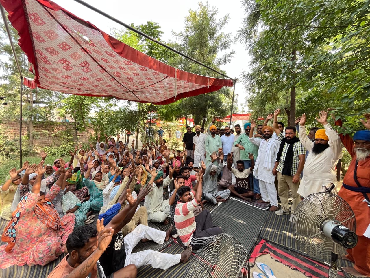 ਪਿੰਡ ਰਾਏਸਰ ਪੰਜਾਬ (ਬਰਨਾਲਾ) ਵਿਖੇ ਮਜ਼ਦੂਰਾਂ ਦੀ ਹੋਈ ਜਿੱਤ, ਪਾਣੀ ਵਾਲੀ ਟੈਂਕੀ ਉਪਰ ਚੱਲ ਰਿਹਾ ਤਿੰਨ ਰੋਜ਼ਾ ਧਰਨਾ ਸਮਾਪਤ