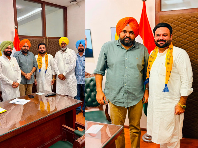 ਸ਼੍ਰੋਮਣੀ ਅਕਾਲੀ ਦਲ (ਬ) ਦੇ ਮਾਨਸਾ ਦੇ ਜ਼ਿਲਾ ਯੂਥ ਪ੍ਰਧਾਨ ਹਨੀਸ਼ ਬਾਂਸਲ ‘ਆਪ’ ’ਚ ਸ਼ਾਮਿਲ