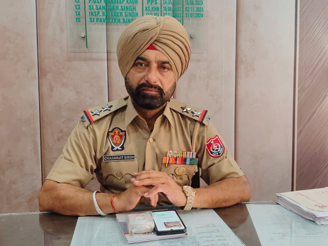 ਸਬ-ਇੰਸਪੈਕਟਰ ਚਰਨਜੀਤ ਸਿੰਘ ਨੇ ਮਾਛੀਵਾੜਾ ਦੇ ਨਵੇਂ ਥਾਣਾ ਮੁਖੀ ਵਜੋਂ  ਸੰਭਾਲਿਆ ਅਹੁਦਾ