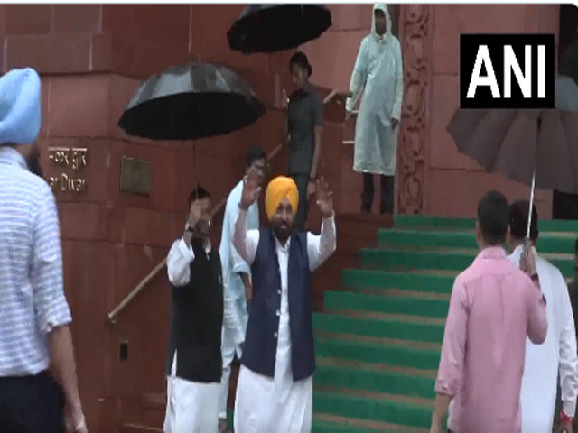 ਮੁੱਖ ਮੰਤਰੀ ਭਗਵੰਤ ਮਾਨ ਪੁੱਜੇ ਸੰਸਦ