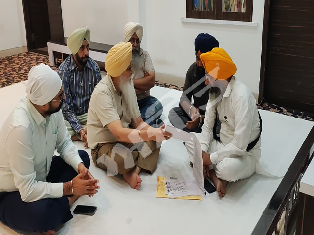 ਪੰਜਾਬ ਸਰਕਾਰ ਦੀ ਤਰਫੋਂ ਪੱਖ ਰੱਖਣ ਲਈ ਸ੍ਰੀ ਅਕਾਲ ਤਖਤ ਸਕੱਤਰੇਤ ਪੁੱਜੇ 'ਆਪ' ਵਿਧਾਇਕ ਡਾ. ਨਿੱਝਰ 