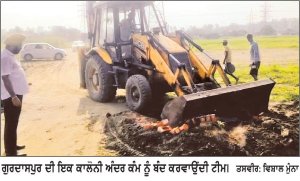 ਨਾਜਾਇਜ਼ ਕਾਲੋਨੀਆਂ ਖ਼ਿਲਾਫ਼ ਨਗਰ ਕੌਂਸਲ ਦੀ ਕਾਰਵਾਈ, 4 ਕਾਲੋਨੀਆਂ ਦਾ ਕੰਮ ਰੁਕਵਾਇਆ