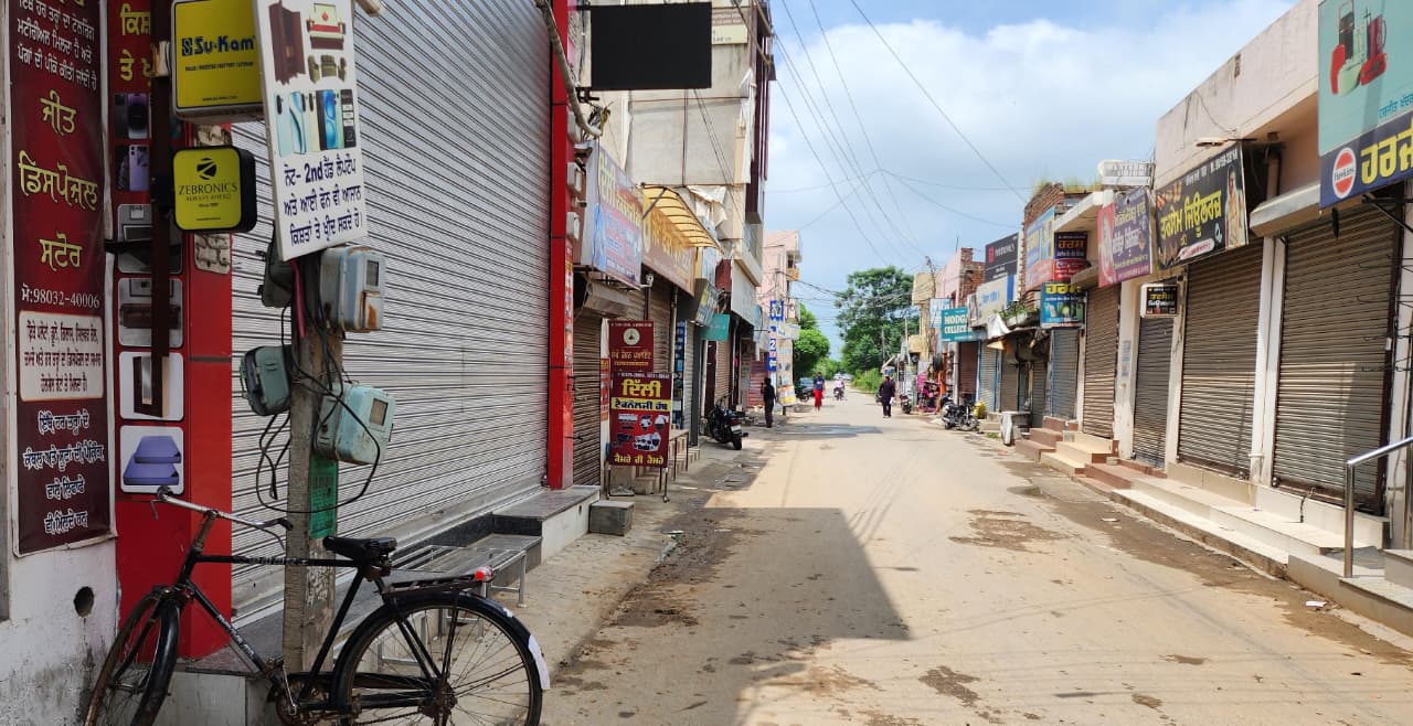 ਜੋਧਾਂ ਇਲਾਕੇ ਵਿੱਚ ਬੰਦ ਨੂੰ ਭਰਪੂਰ ਹੁੰਗਾਰਾ