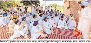 ਬਿਜਲੀ ਦੇ ਕੱਟਾਂ ਨੂੰ ਲੈ ਕੇ ਅਕਾਲੀ ਦਲ (ਬਾਦਲ) ਵਲੋਂ ਗਰਿਡ ਭੋਖੜਾ ਵਿਖੇ ਰੋਸ ਧਰਨਾ