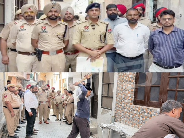 ਯੁੱਧ ਨਸ਼ਿਆਂ ਵਿਰੁੱਧ’ ਮੁਹਿੰਮ ਤਹਿਤ ਮਲੇਰਕੋਟਲਾ ਪੁਲਿਸ ਵਲੋਂ ਨਸ਼ਾ ਤਸਕਰਾਂ ਦੀਆਂ ਜਾਇਦਾਦਾਂ ’ਤੇ ਵੱਡੀ ਕਾਰਵਾਈ
