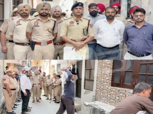 ਯੁੱਧ ਨਸ਼ਿਆਂ ਵਿਰੁੱਧ’ ਮੁਹਿੰਮ ਤਹਿਤ ਮਲੇਰਕੋਟਲਾ ਪੁਲਿਸ ਵਲੋਂ ਨਸ਼ਾ ਤਸਕਰਾਂ ਦੀਆਂ ਜਾਇਦਾਦਾਂ ’ਤੇ ਵੱਡੀ ਕਾਰਵਾਈ
