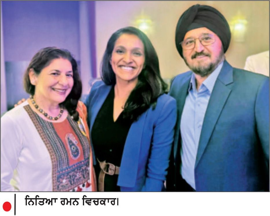 ਐਲਏ ਮੇਅਰ ਦੀ ਉਮੀਦਵਾਰ ਨਿਤਿਆ ਰਮਨ ਦੇ ਹੱਕ ’ ਚ ਹੋਇਆ ਵਿਸ਼ਾਲ ਇਕੱਠ
