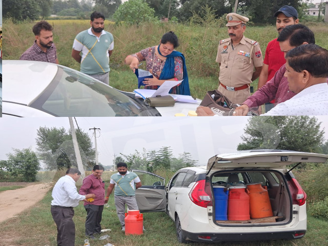 ਫੂਡ ਸੇਫ਼ਟੀ ਵਿਭਾਗ ਵਲੋਂ 250 ਕਿੱਲੋ ਬਿਨਾਂ ਬਿੱਲ ਵਾਲਾ ਦੇਸੀ ਘਿਓ ਜ਼ਬਤ
