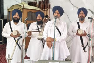 ਪਿੰਡ ਤੂਤ ਦੇ ਗੁਰਦੁਆਰਾ ਸਿੰਘ ਸਭਾ ਵਿਖੇ ਸ੍ਰੀ ਗੁਰੂ ਗ੍ਰੰਥ ਸਾਹਿਬ ਜੀ ਦਾ ਪਹਿਲਾ ਪ੍ਰਕਾਸ਼ ਪੁਰਬ ਮਨਾਇਆ ਗਿਆ