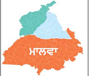 ਪੰਜਾਬ ਦੀ ਰਾਜਨੀਤੀ 'ਚ ਅਹਿਮ ਸਥਾਨ ਰੱਖਦਾ ਹੈ ਮਾਲਵਾ