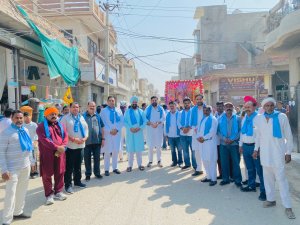 ਮਹਾਰਿਸ਼ੀ ਵਾਲਮੀਕਿ ਜੈਯੰਤੀ ਮੌਕੇ ਗੁਰੂ ਹਰਸਹਾਏ ਵਿਚ ਕੱਢੀ ਸ਼ੋਭਾ ਯਾਤਰਾ