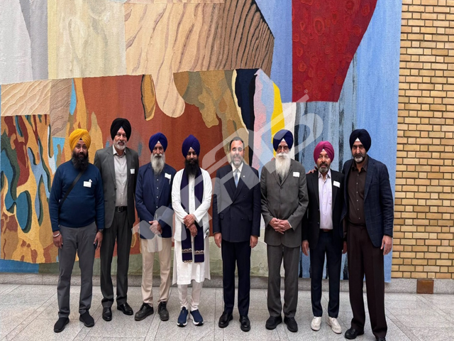 ਜਥੇਦਾਰ ਗਿਆਨੀ ਕੁਲਦੀਪ ਸਿੰਘ ਗੜਗੱਜ ਨੇ ਨਾਰਵੇ ਸੰਸਦ ਦੇ ਪ੍ਰਧਾਨ ਮਸੂਦ ਗ੍ਹਰਾਹਖਾਨੀ ਨਾਲ ਕੀਤੀ ਮੁਲਾਕਾਤ